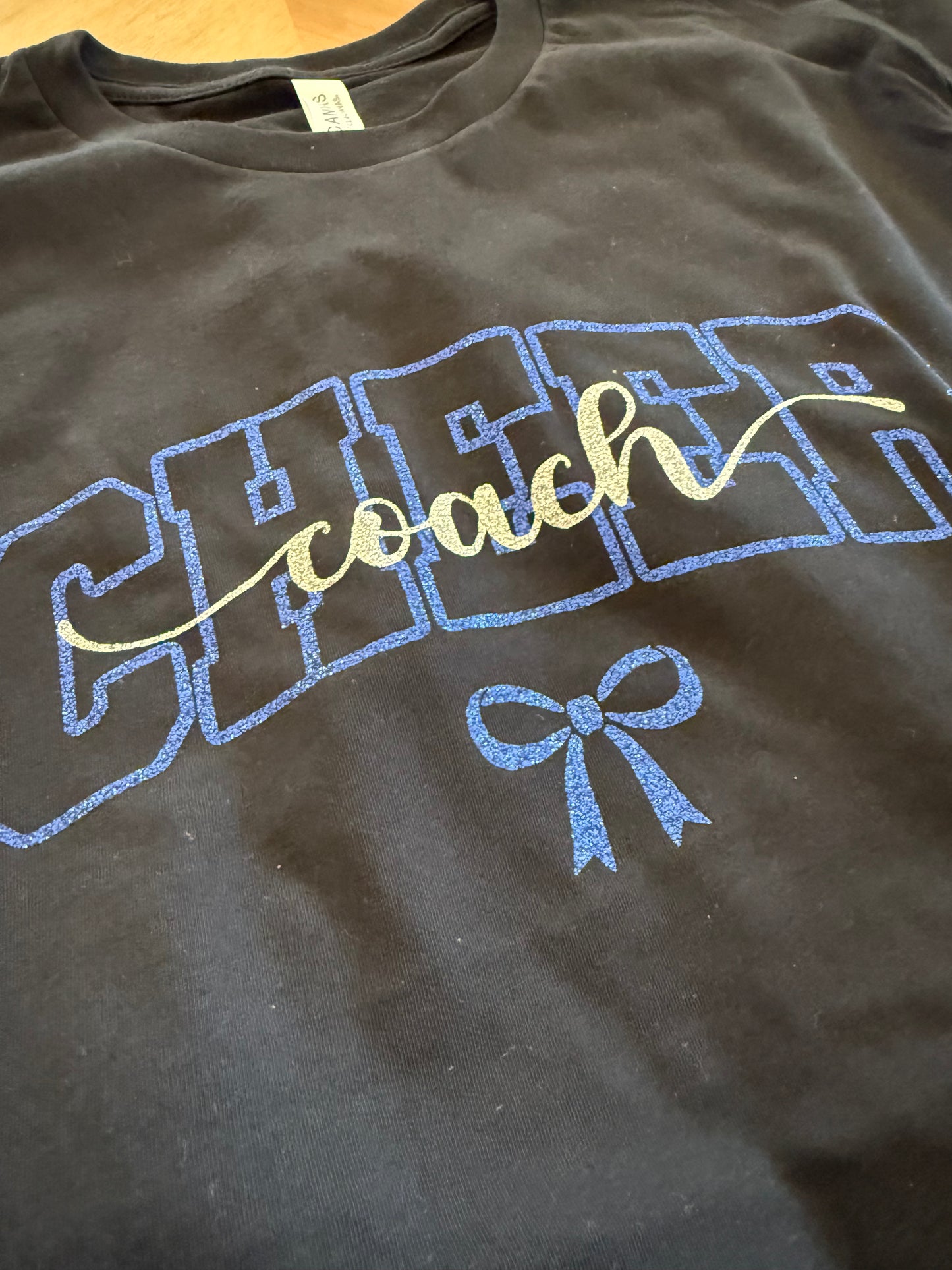Cheer Coach Bow Tee