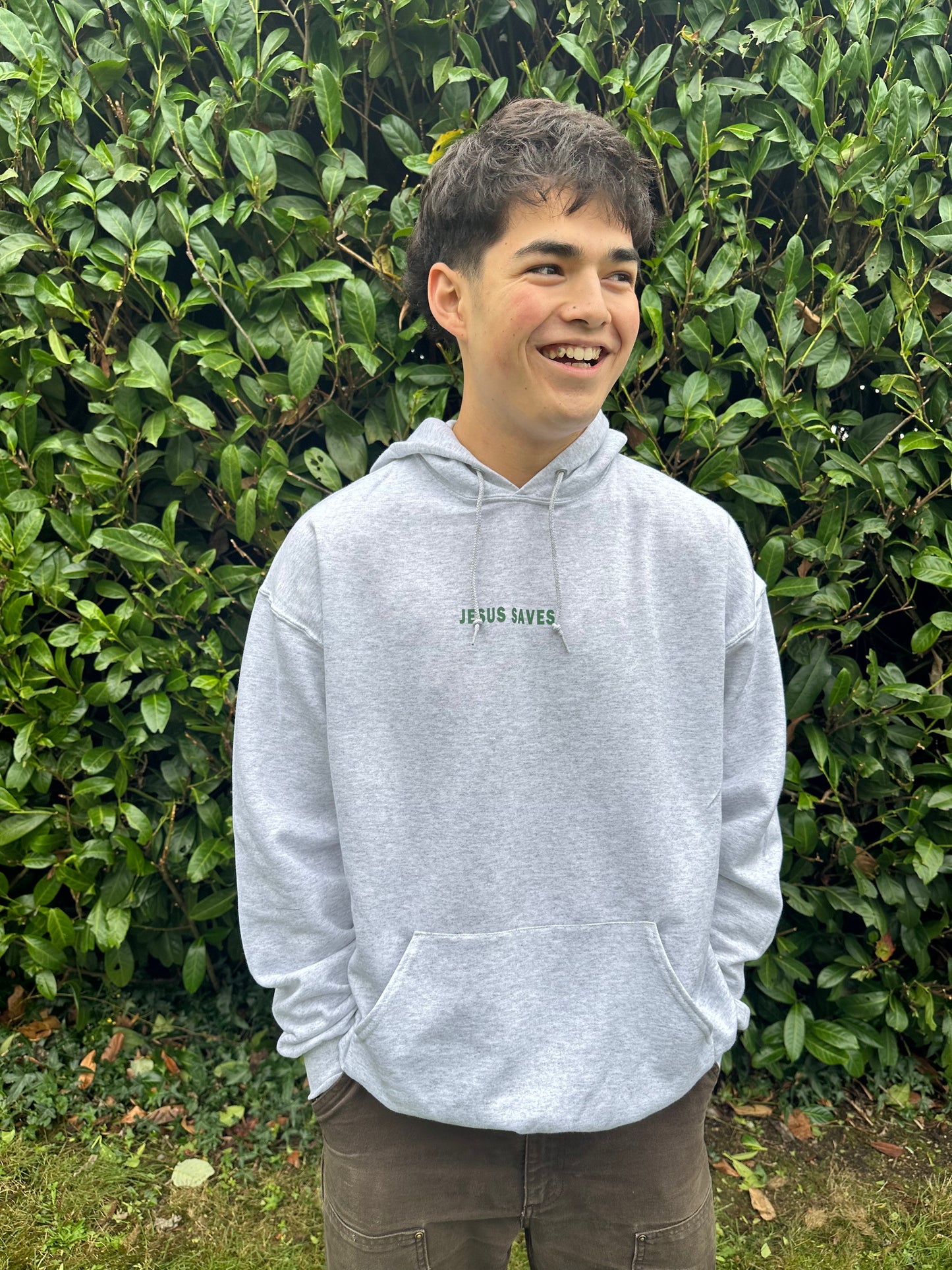 Jesus Saves Hooded Sweatshirt