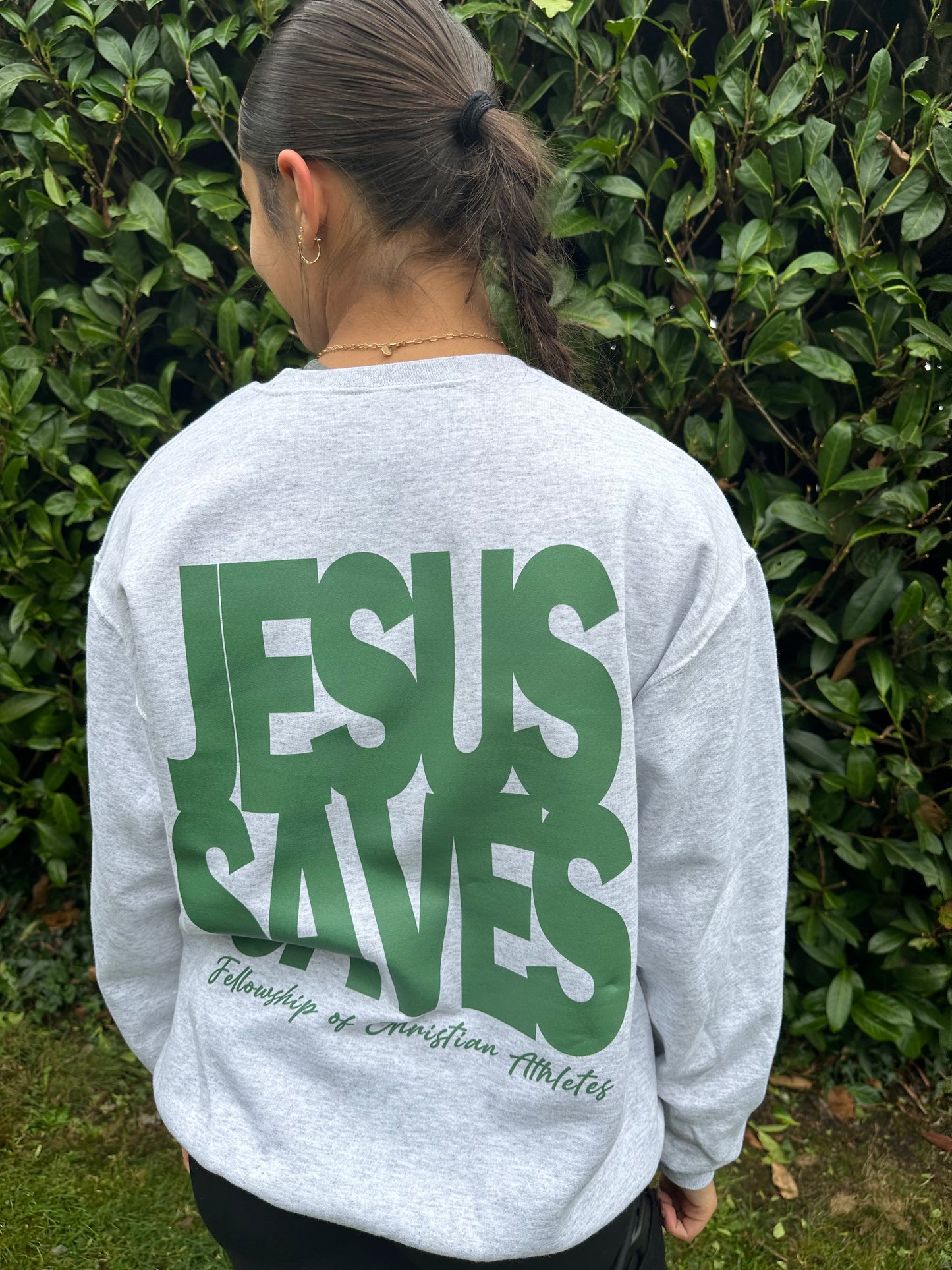 Jesus Saves Crewneck Sweatshirt