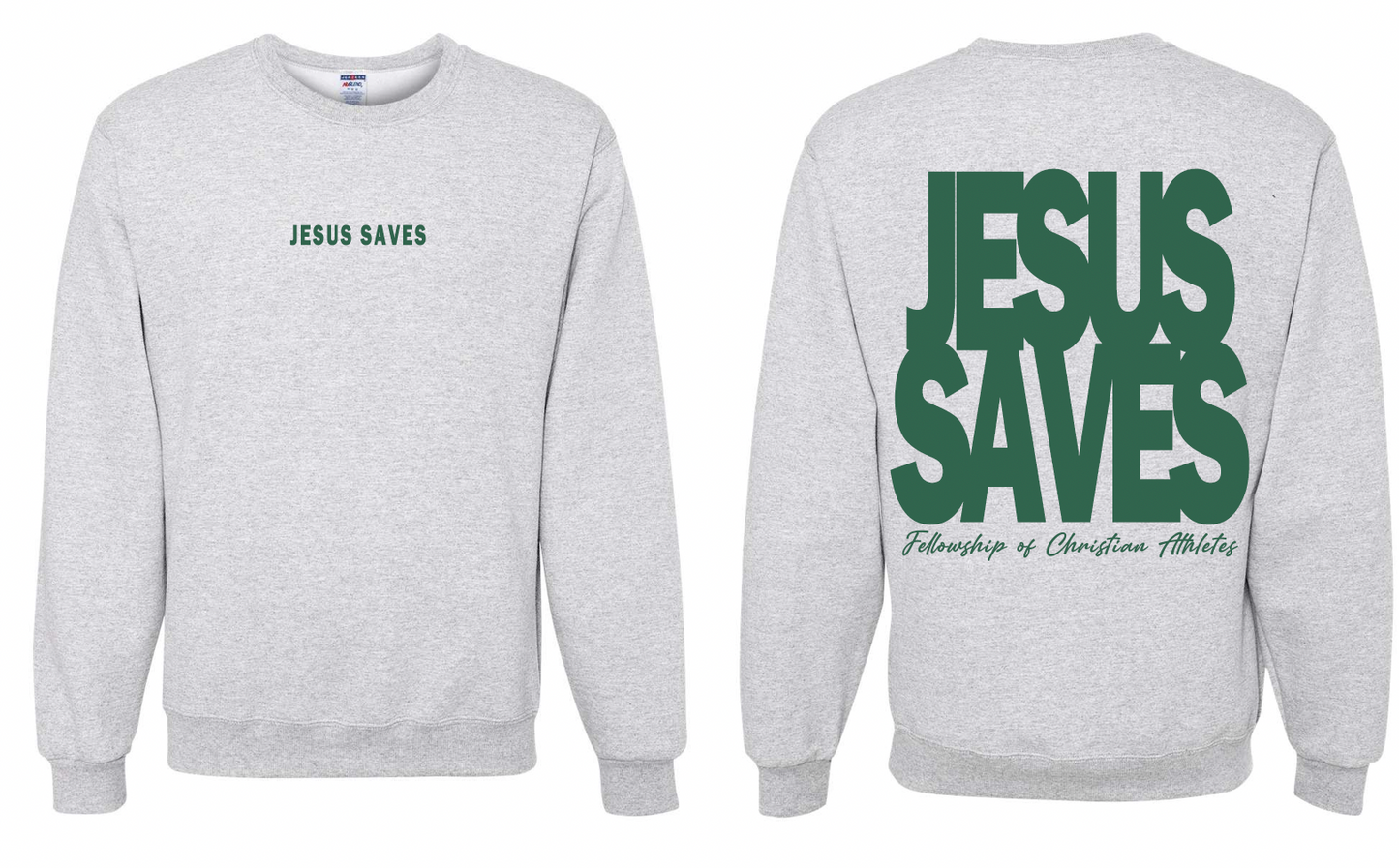 Jesus Saves Crewneck Sweatshirt