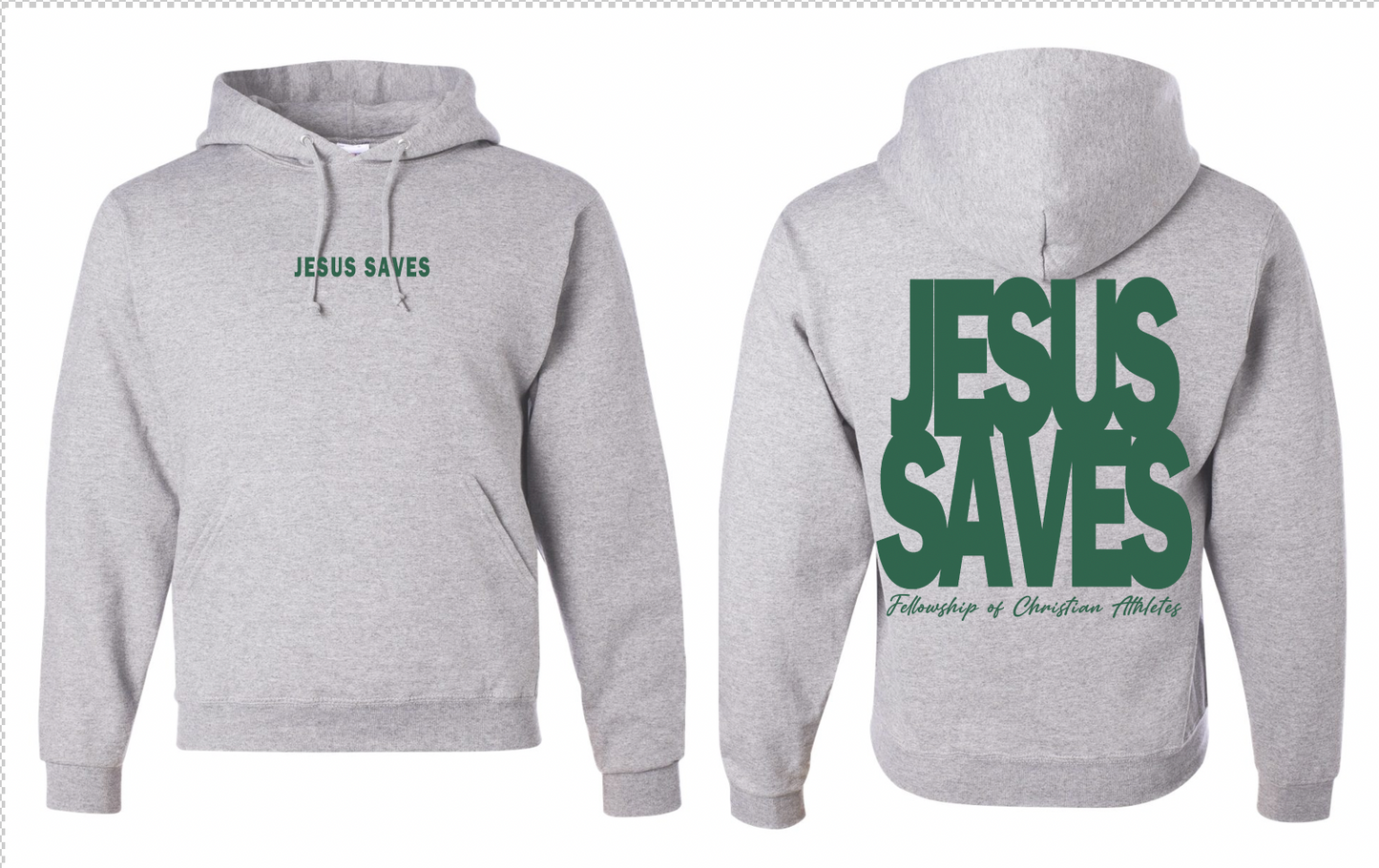 Jesus Saves Hooded Sweatshirt