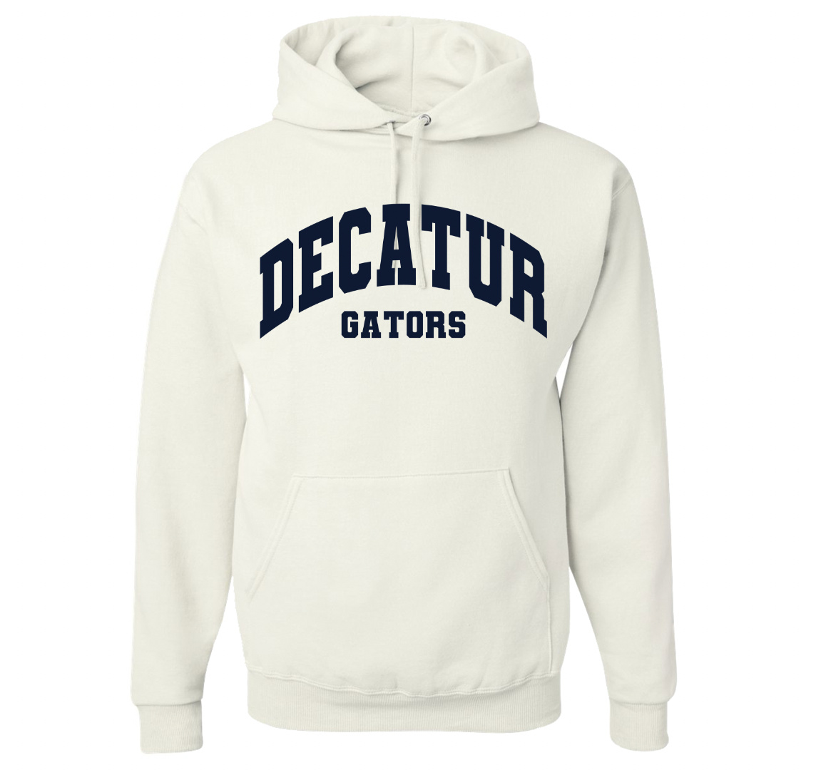 Decatur Gators Varsity Hoodie Solid - Adult and Youth Sizes