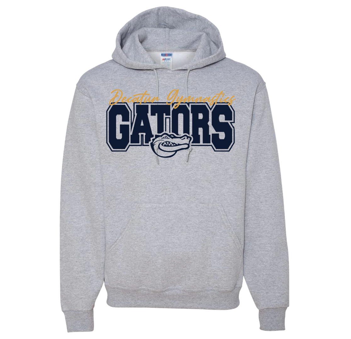 Decatur Gymnastics Gators Hoodie - Adult and Youth Sizes
