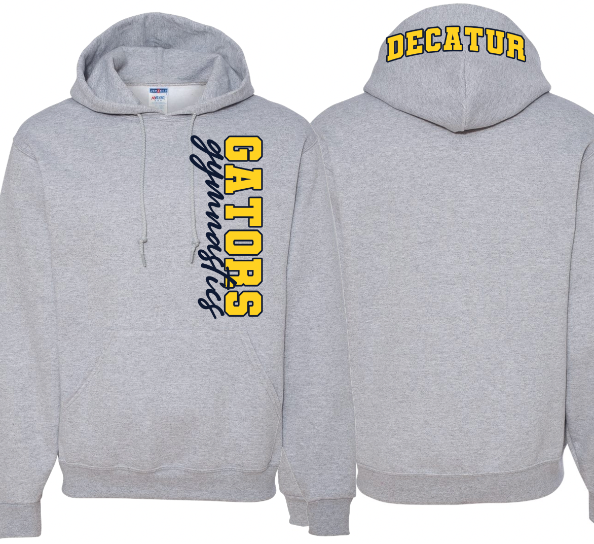 Decatur Gymnastics Hoodie - Adult and Youth Sizes