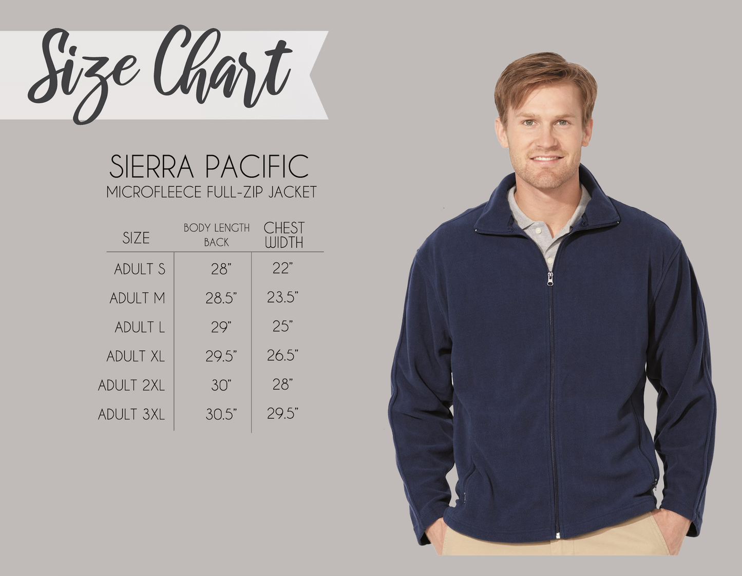 Embroidered Microfleece Men's Jacket