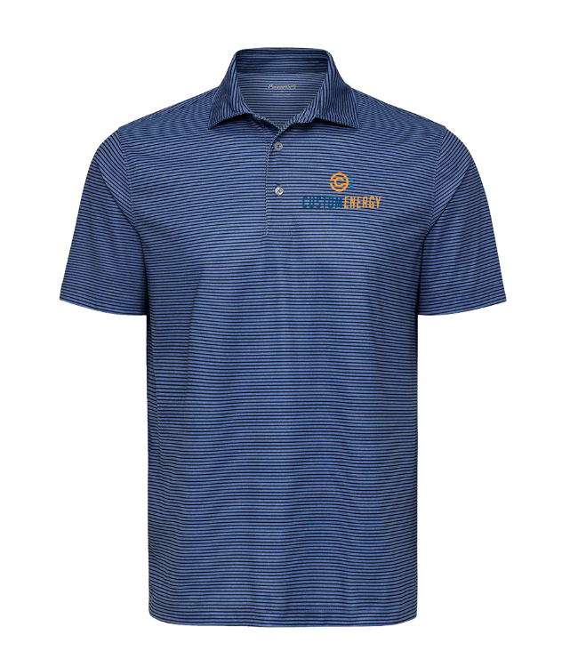 Paragon Striped Men's Performance Polo