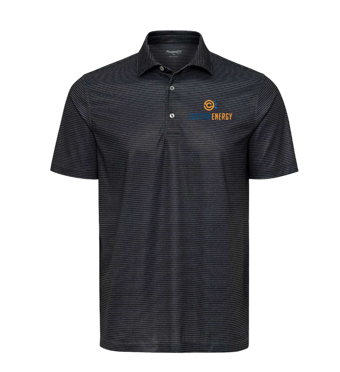 Paragon Striped Men's Performance Polo