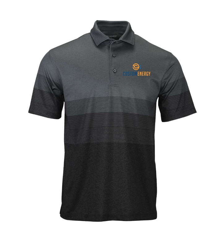 Paragon Striped Men's Performance Polo