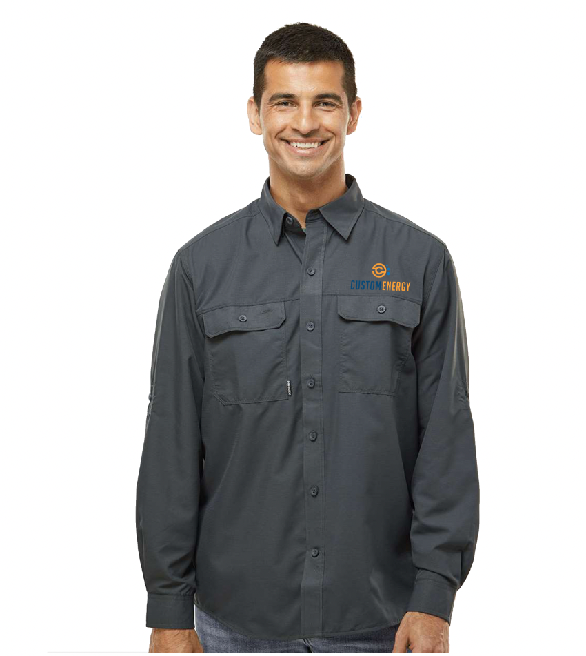 Dri Duck Long Sleeve Embroidered Shirt