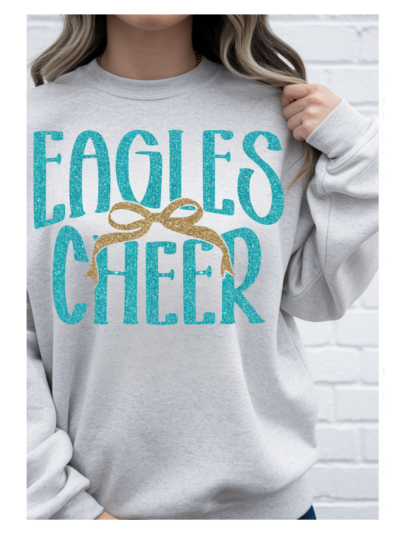 Eagles Cheer Crewneck Sweatshirt