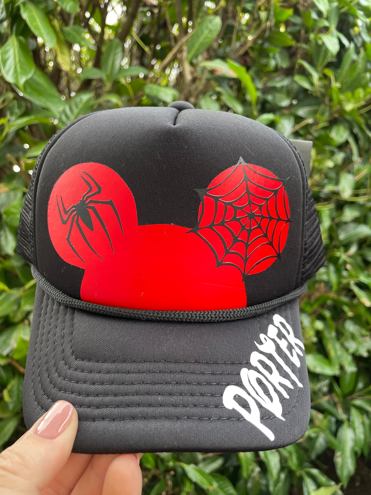 Spider-Man Adult Personalized Disney Trucker Hats - Adult and Youth