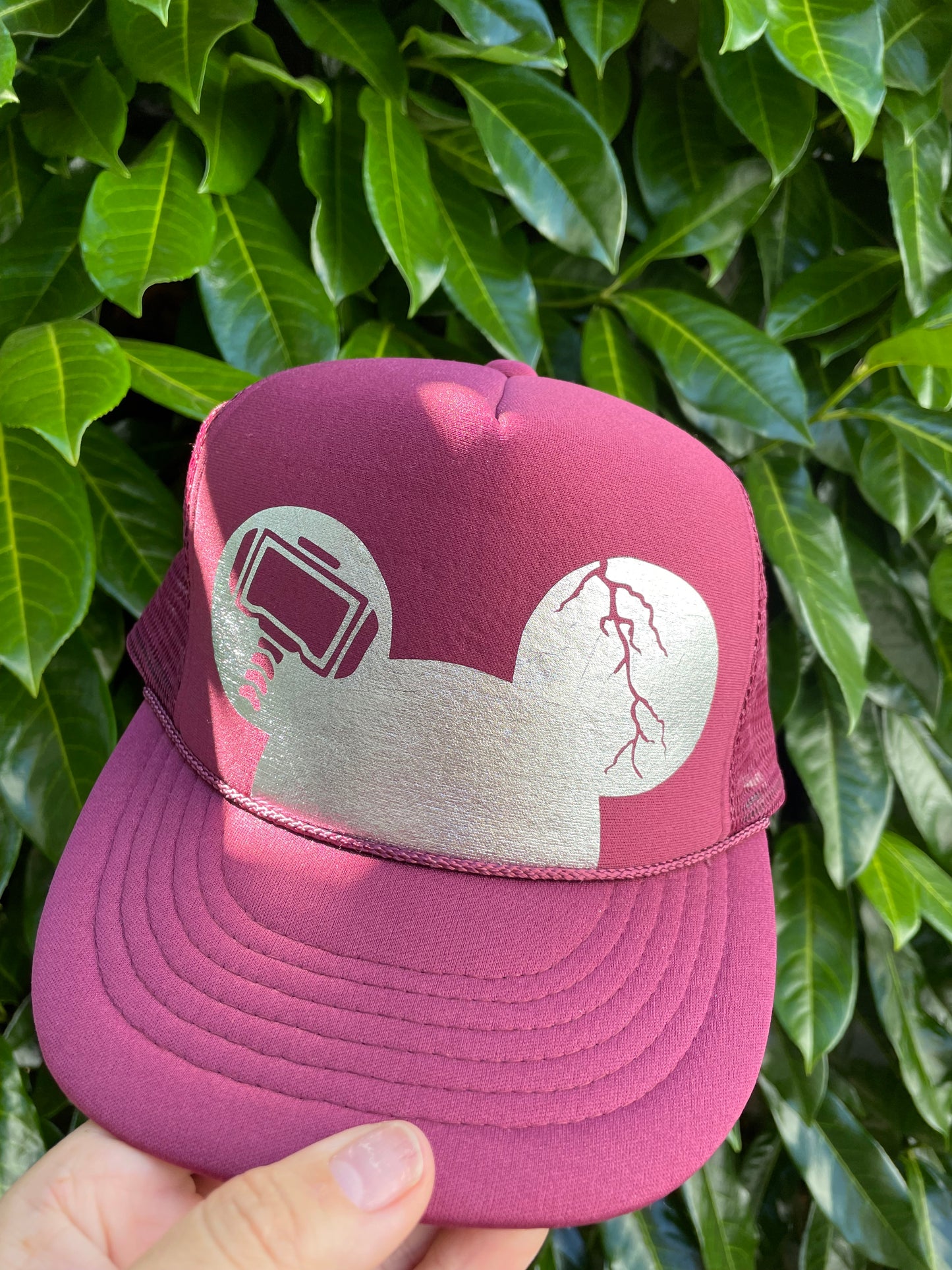 Thor Marvel Avengers Mjöllnir Youth or Adult Personalized Disney Trucker Hats - Adult and Youth