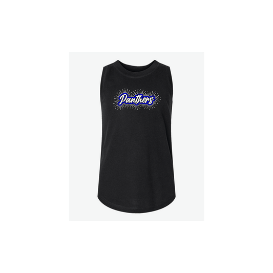 Panthers Rhinestone Tank