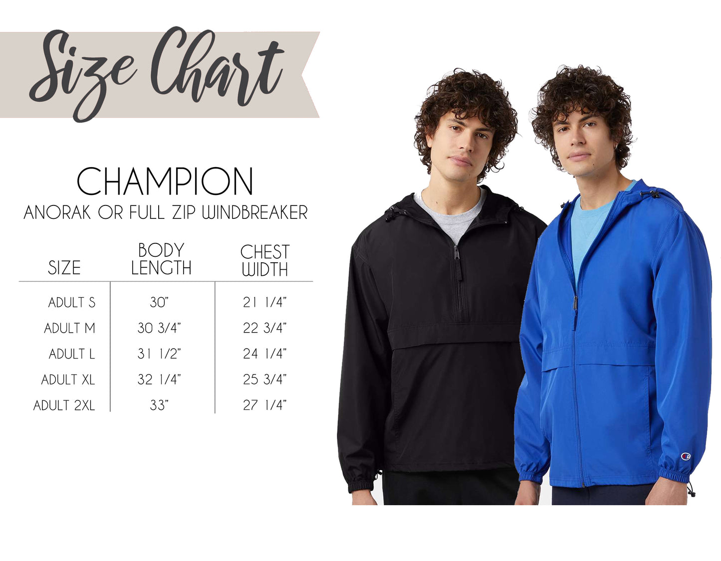 Curtis Softball Windbreaker - Full Zip or Anorak