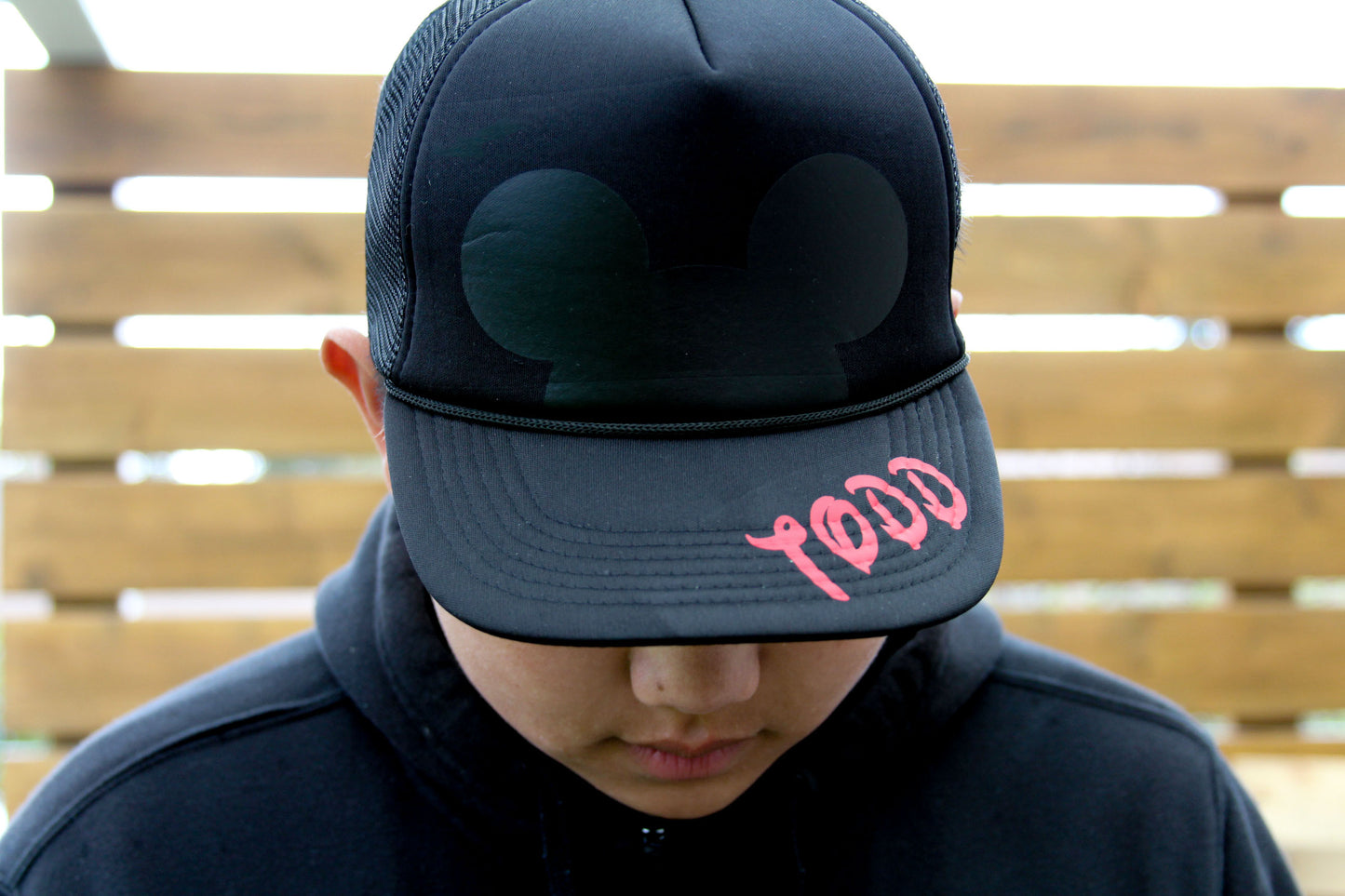 Personalized Mickey Ears Trucker Hats - Adult and Youth