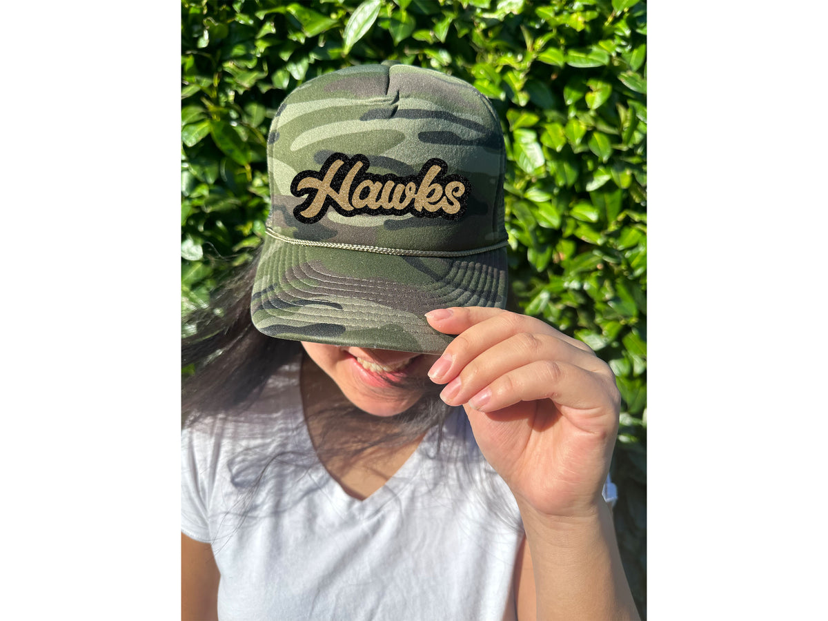 Team spirit Trucker Hat Arrowbear Team Spirit - FlexFit Hat – Wears The Mountain main image 2