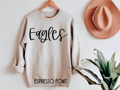 Personalized Fan Favorite Sweatshirts Game Day (9 Font Choices) | Team Spirit | Team Gear | Mascot