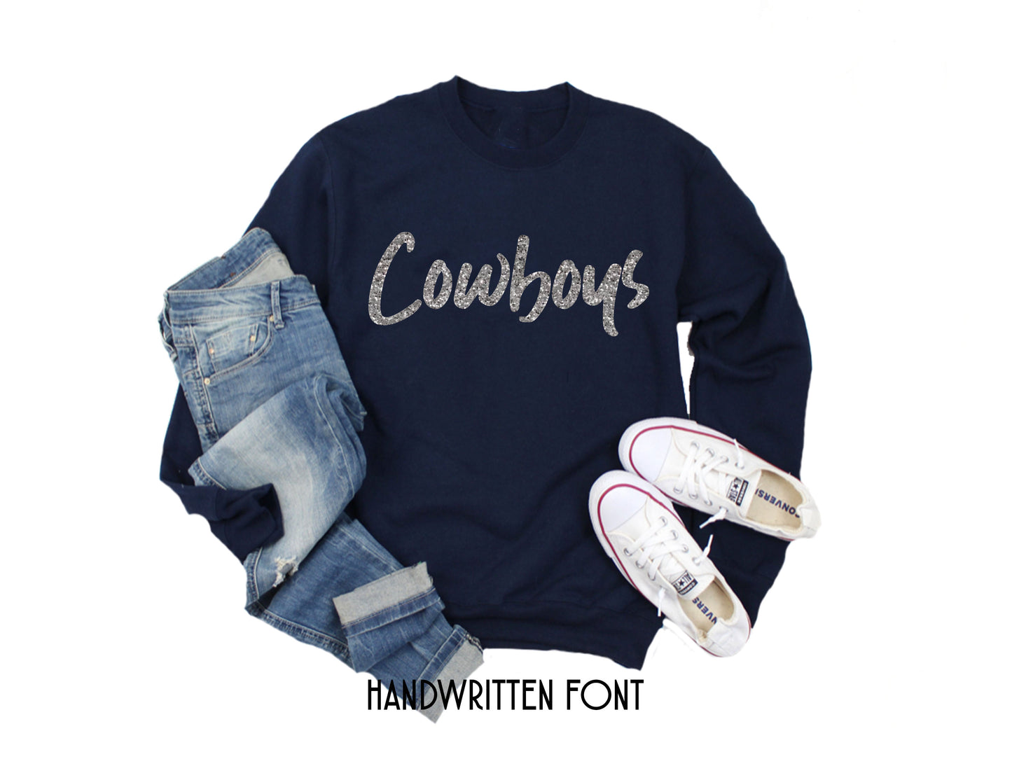 Personalized Fan Favorite Sweatshirts Game Day (9 Font Choices) | Team Spirit | Team Gear | Mascot