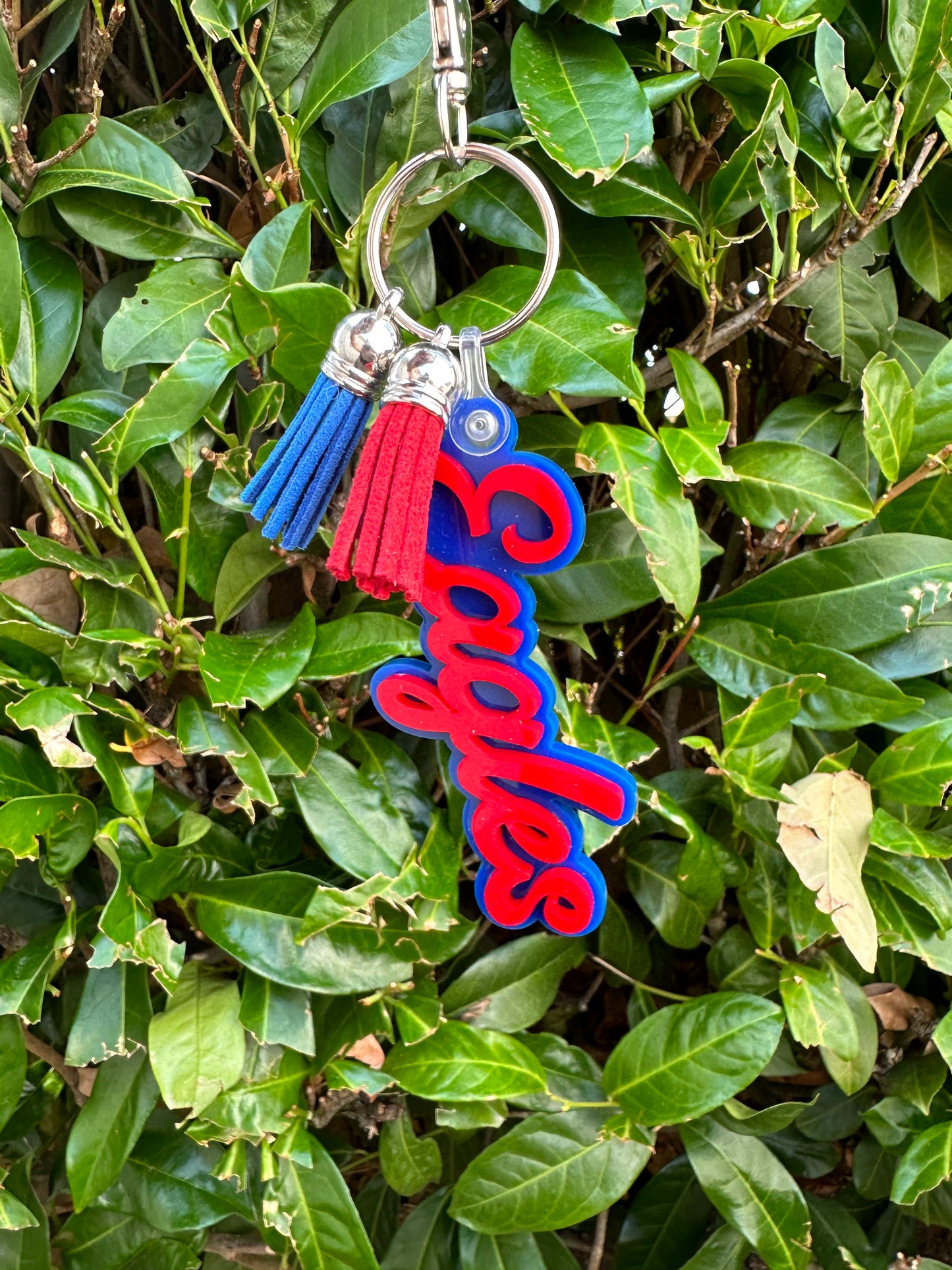 Custom Word Keychain | Purse Charm | Team Name | Team Spirit