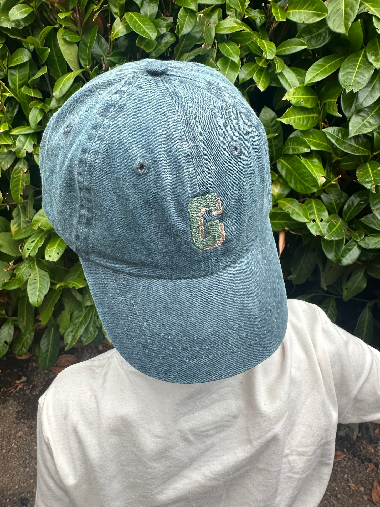 Embroidered Initial Youth Hat