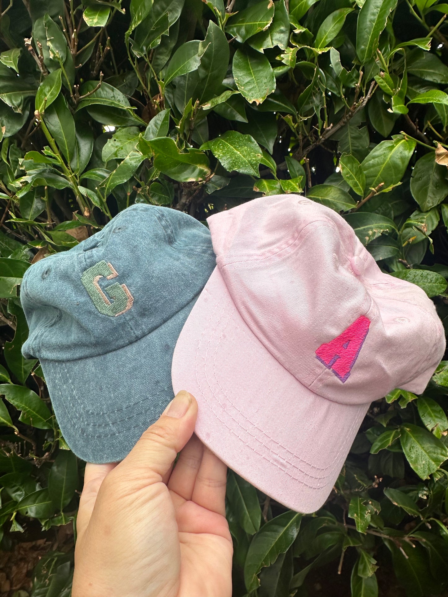 Embroidered Initial Youth Hat