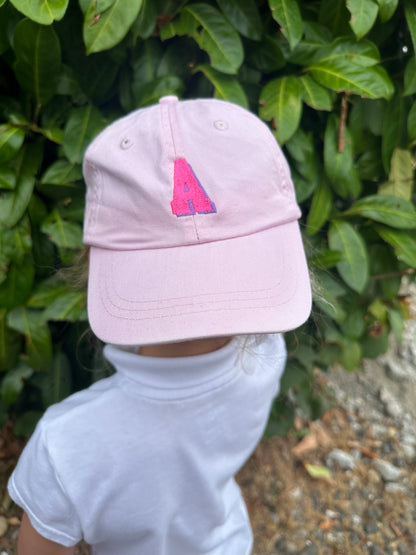 Embroidered Initial Youth Hat