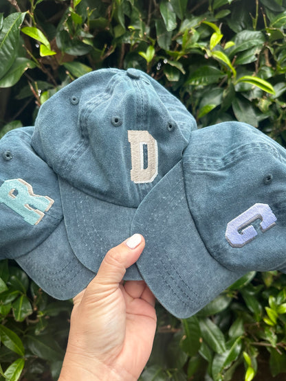 Embroidered Initial Youth Hat