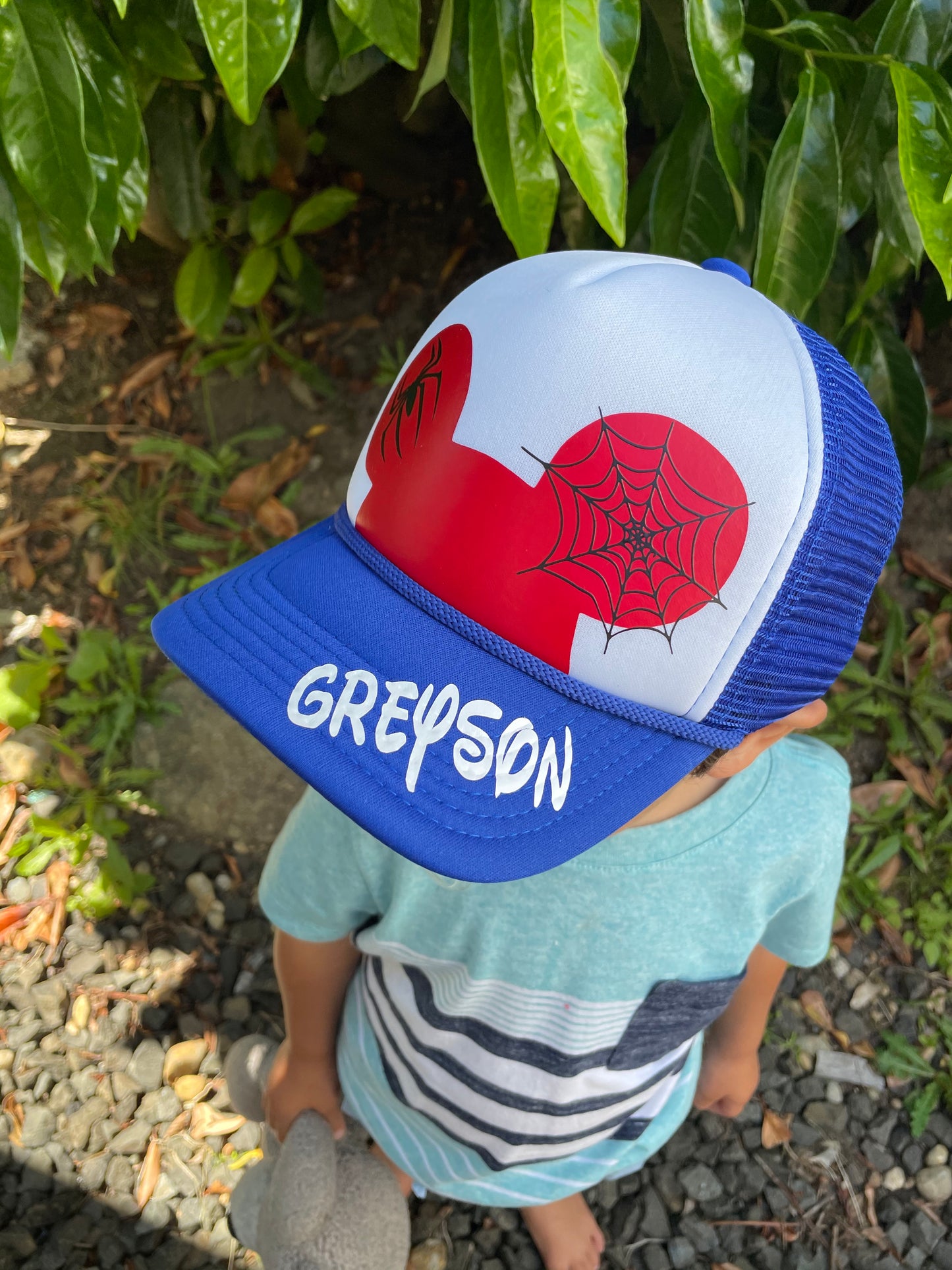 Spider-Man Adult Personalized Disney Trucker Hats  - Adult and Youth