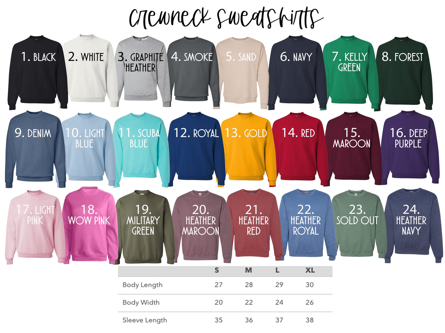 Personalized Fan Favorite Sweatshirts Game Day (9 Font Choices) | Team Spirit | Team Gear | Mascot