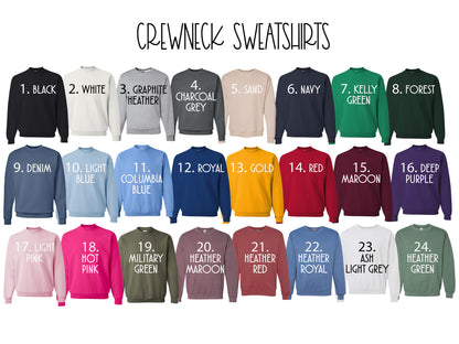 Custom Gymnastics Mom Embroidered Sweatshirt