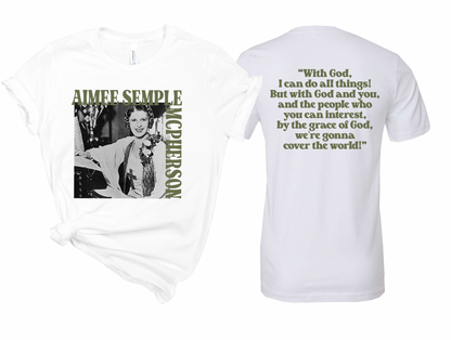 Aimee Semple McPherson Short Sleeve Tee