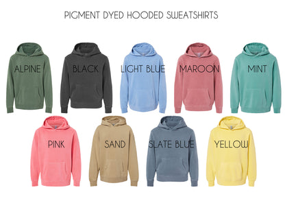 4H Hoodies | Pigment Dyed Hoodies