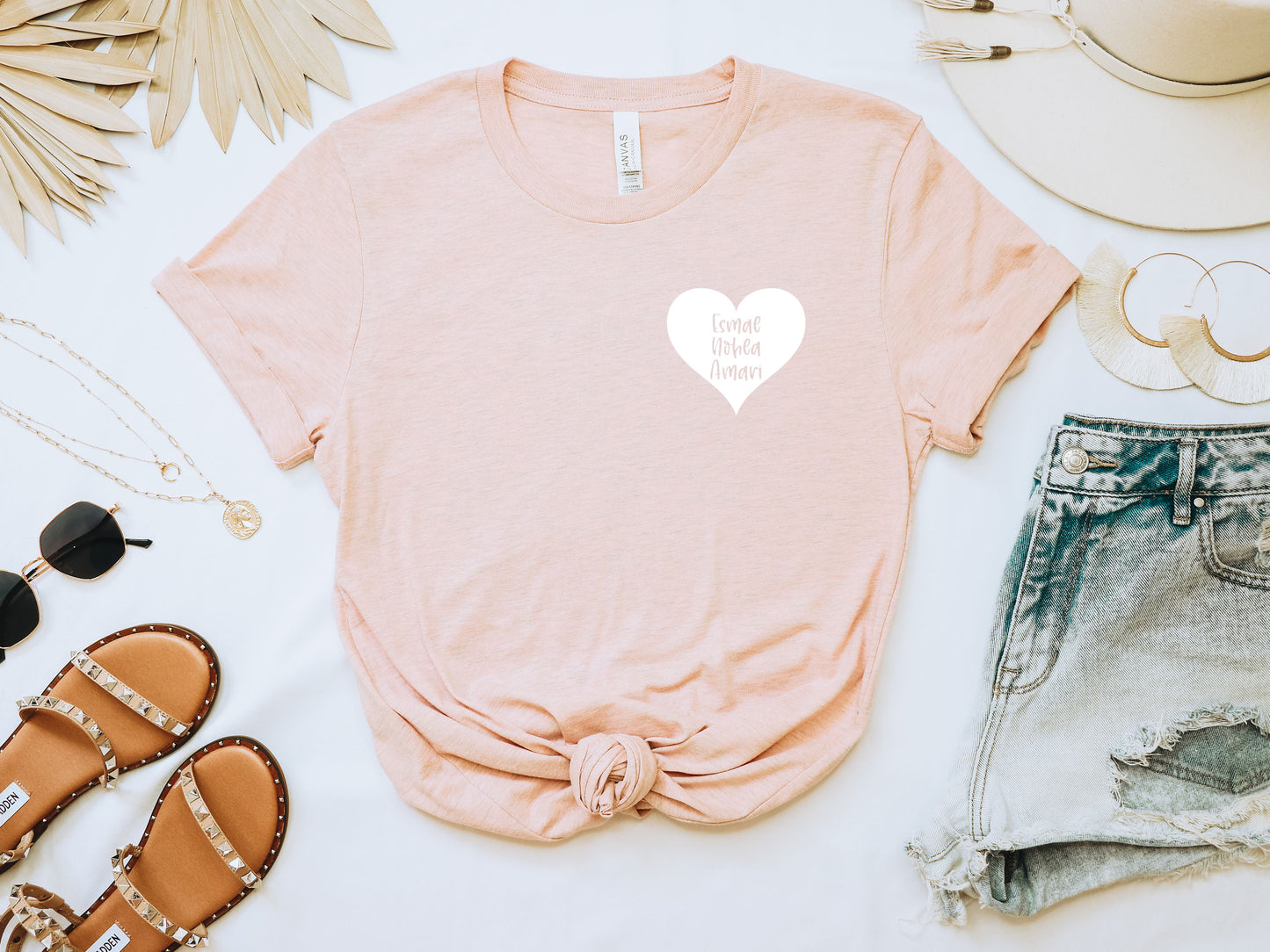 Personalized Heart T-Shirts