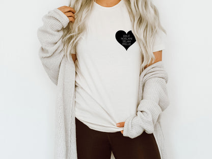 Personalized Heart T-Shirts