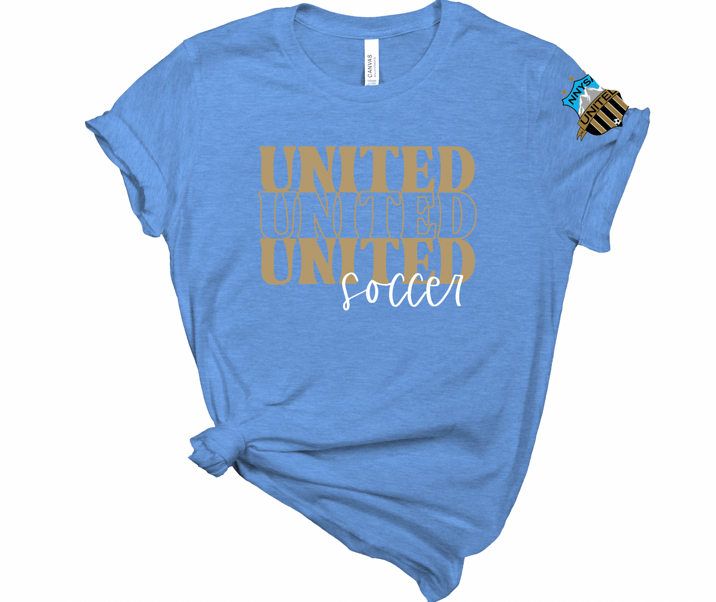 Stacked United Soccer | Tee, Long Sleeve, Hoodie and Crewneck