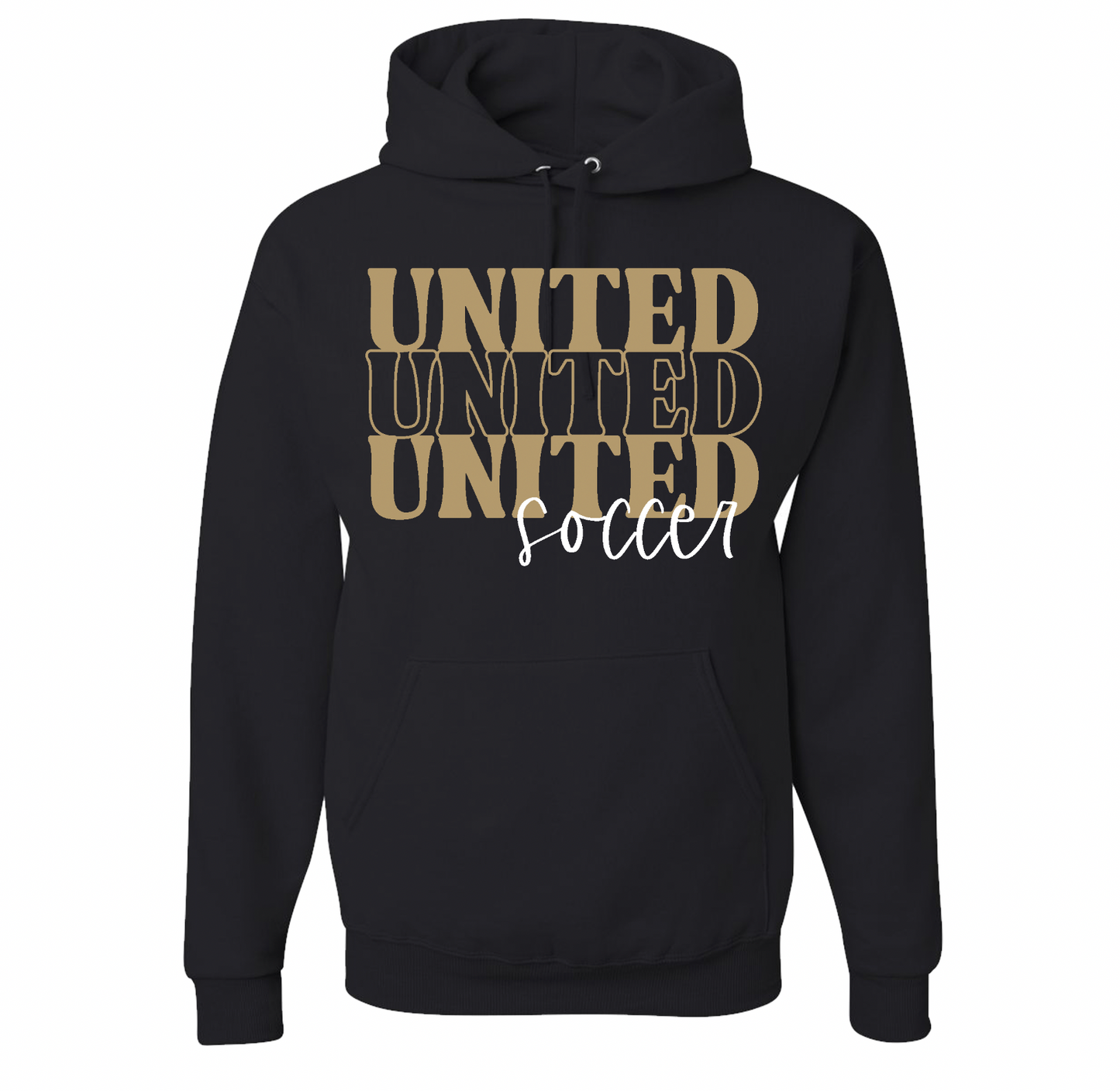 Stacked United Soccer | Tee, Long Sleeve, Hoodie and Crewneck