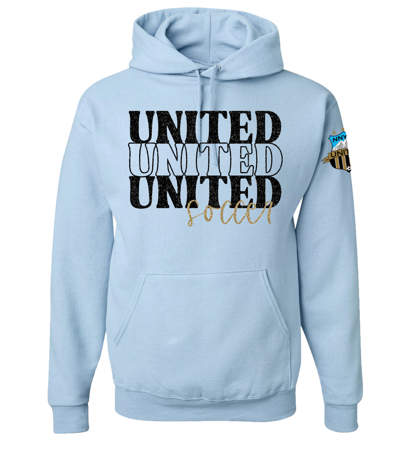 Stacked United Soccer | Tee, Long Sleeve, Hoodie and Crewneck