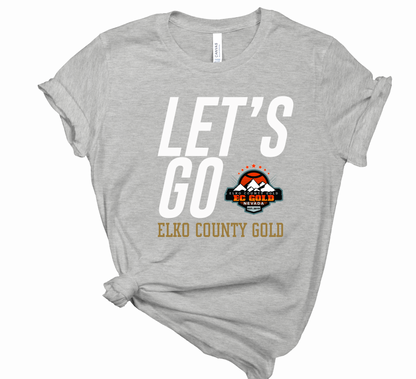 Let's Go Gold | Custom Team Gear | Personalized School Sweatshirt | Triple Word | Game Day | Team Spirit