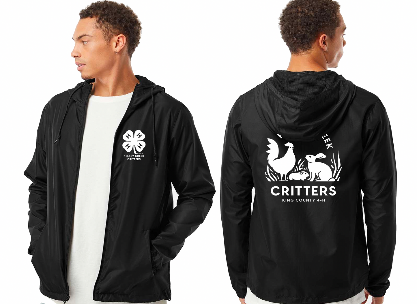 4H Windbreaker | Adult and Youth | Custom Windbreakers