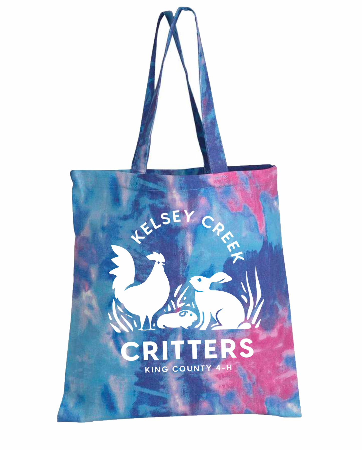 4-H Tie Dyed Tote | Custom Tote Bag