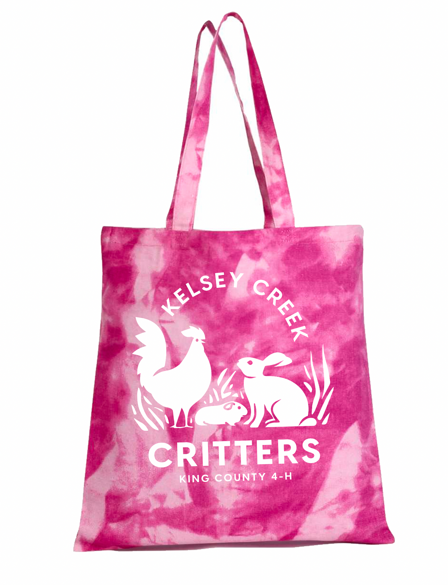 4-H Tie Dyed Tote | Custom Tote Bag