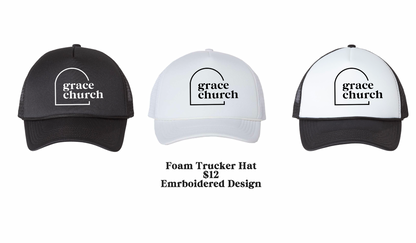 Embroidered Foam Trucker Hat