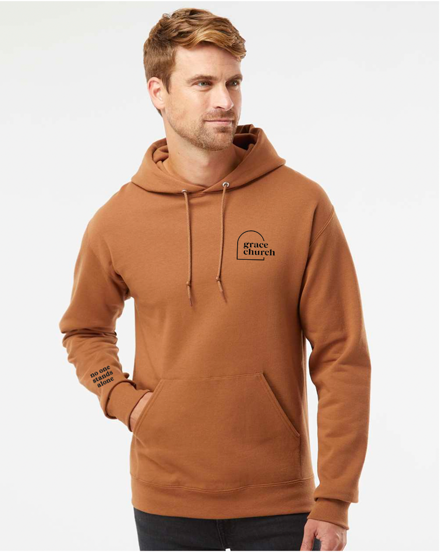 Embroidered Hooded Sweatshirt