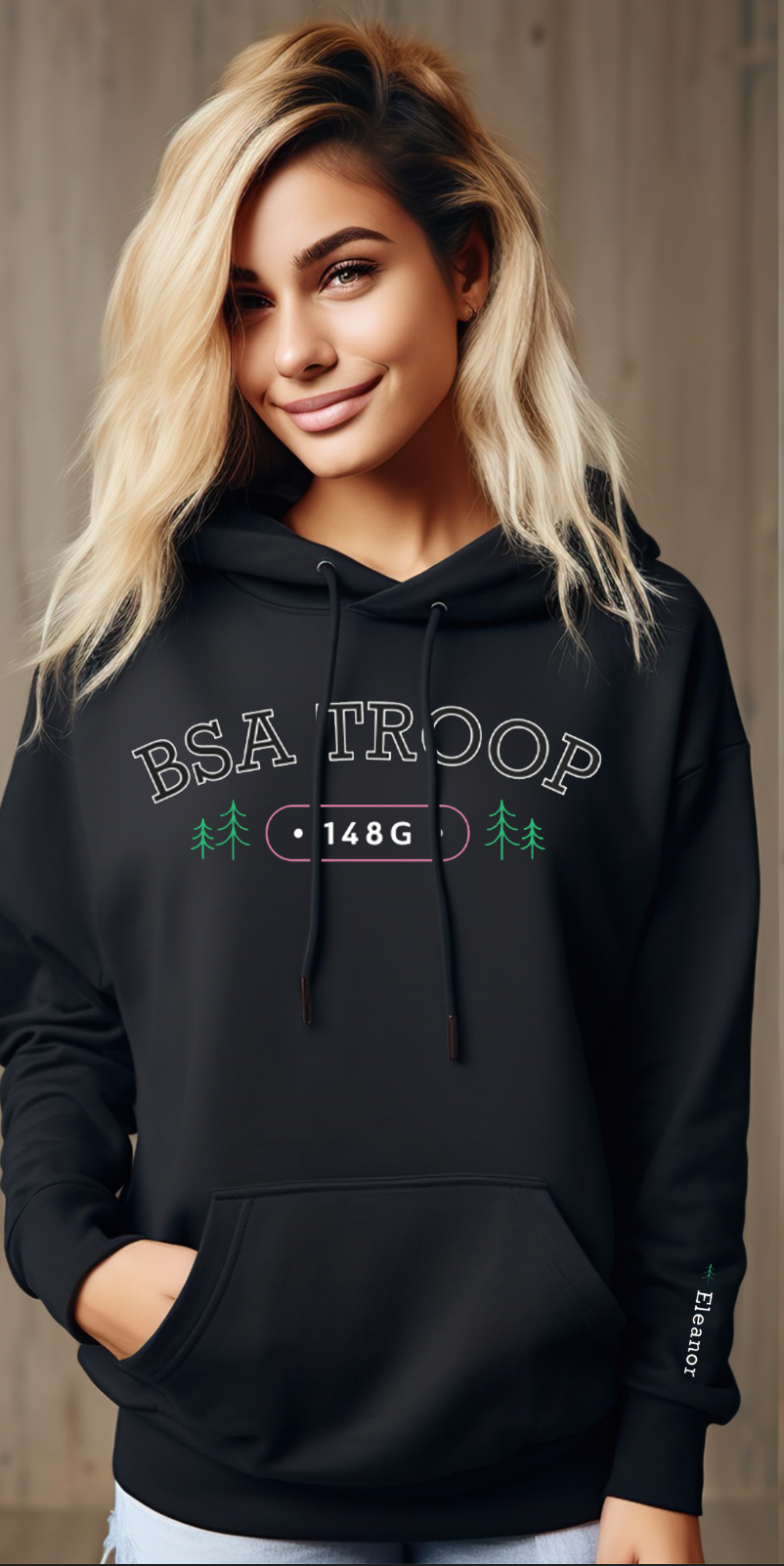 BSA Class B's Hooded Sweatshirt | Troop 148G