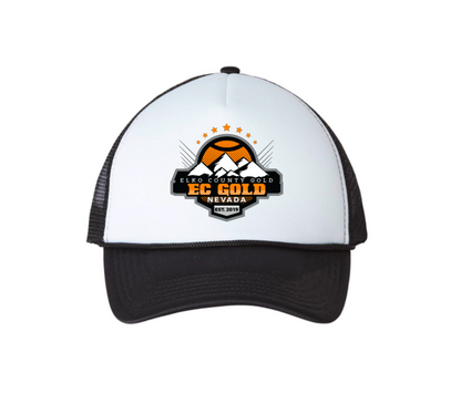 GOLD Basketball Trucker Hat