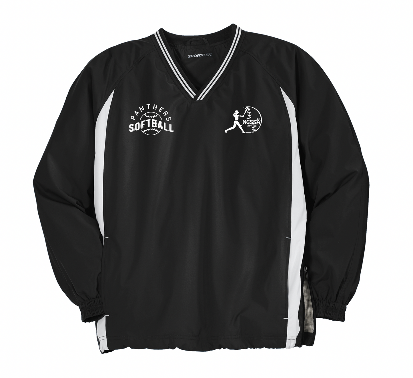 R1 Panthers Raglan Pullover Wind Shirt - Adult Only