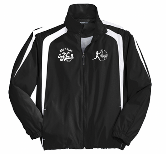 R5 Dolphins Raglan Full Zip Jacket - Youth and Adult