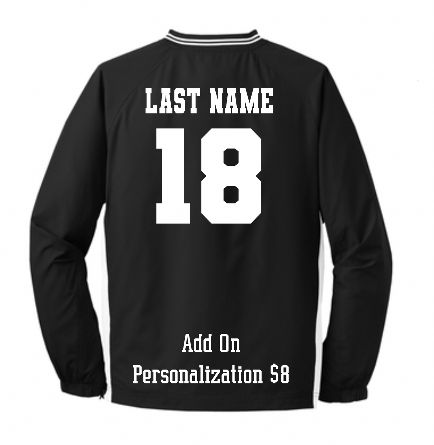 HS2 Lightning Raglan Pullover Wind Shirt - Adult Only