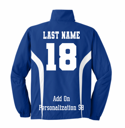 MS4 Royals Raglan Full Zip Jacket - Youth and Adult