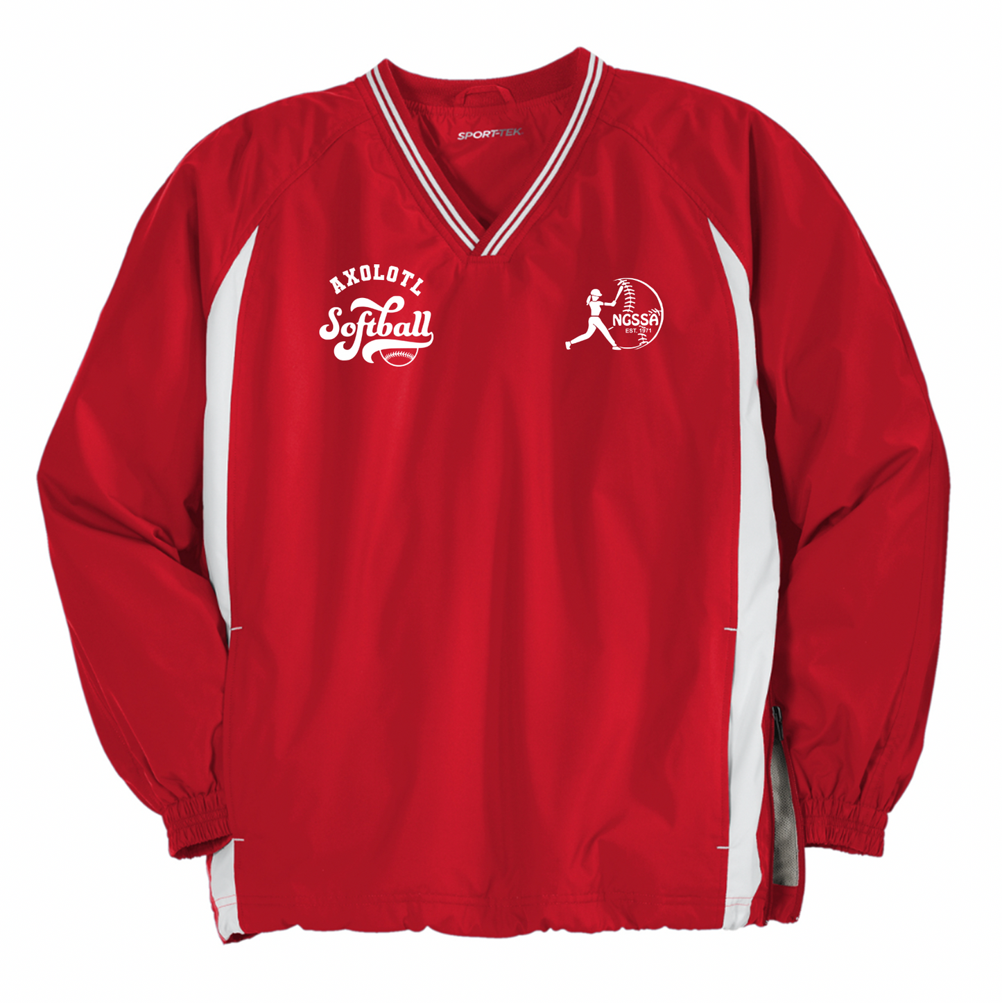 R3 Axolotl Raglan Pullover Wind Shirt - Adult Only